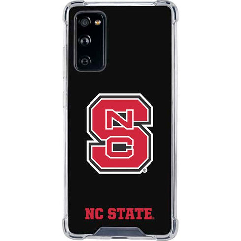North Carolina State University Logo Galaxy S20 FE Clear Case